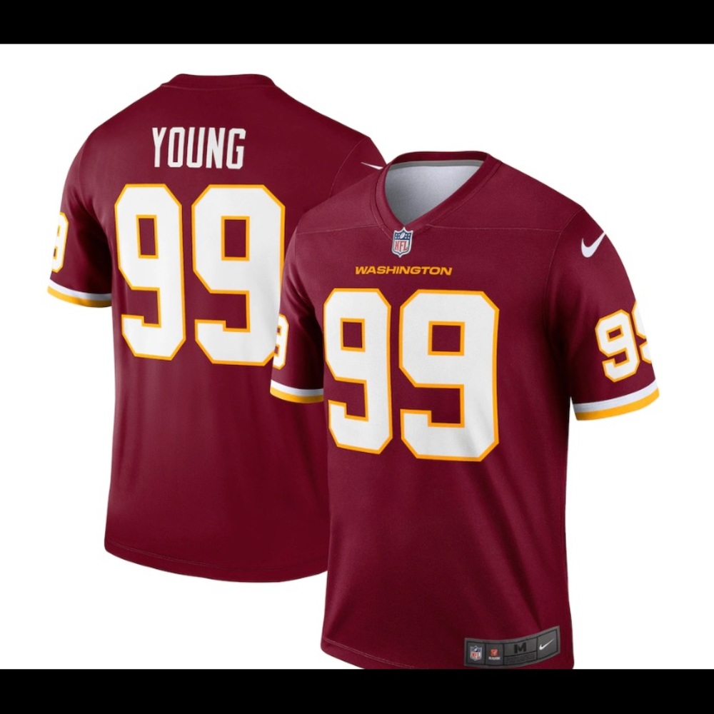 Boys Washington Football Team Nike Burgundy Legend Jersey (youth)